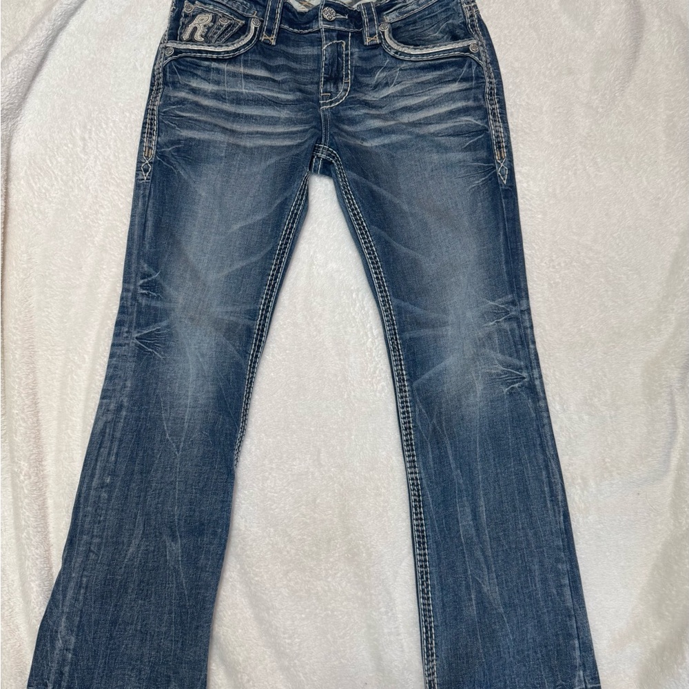 Rock Revival Dark Blue Bootcut Jeans